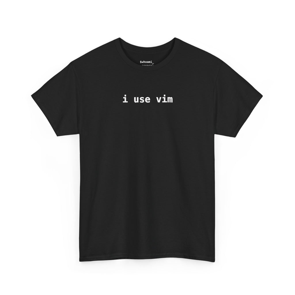 i use vim